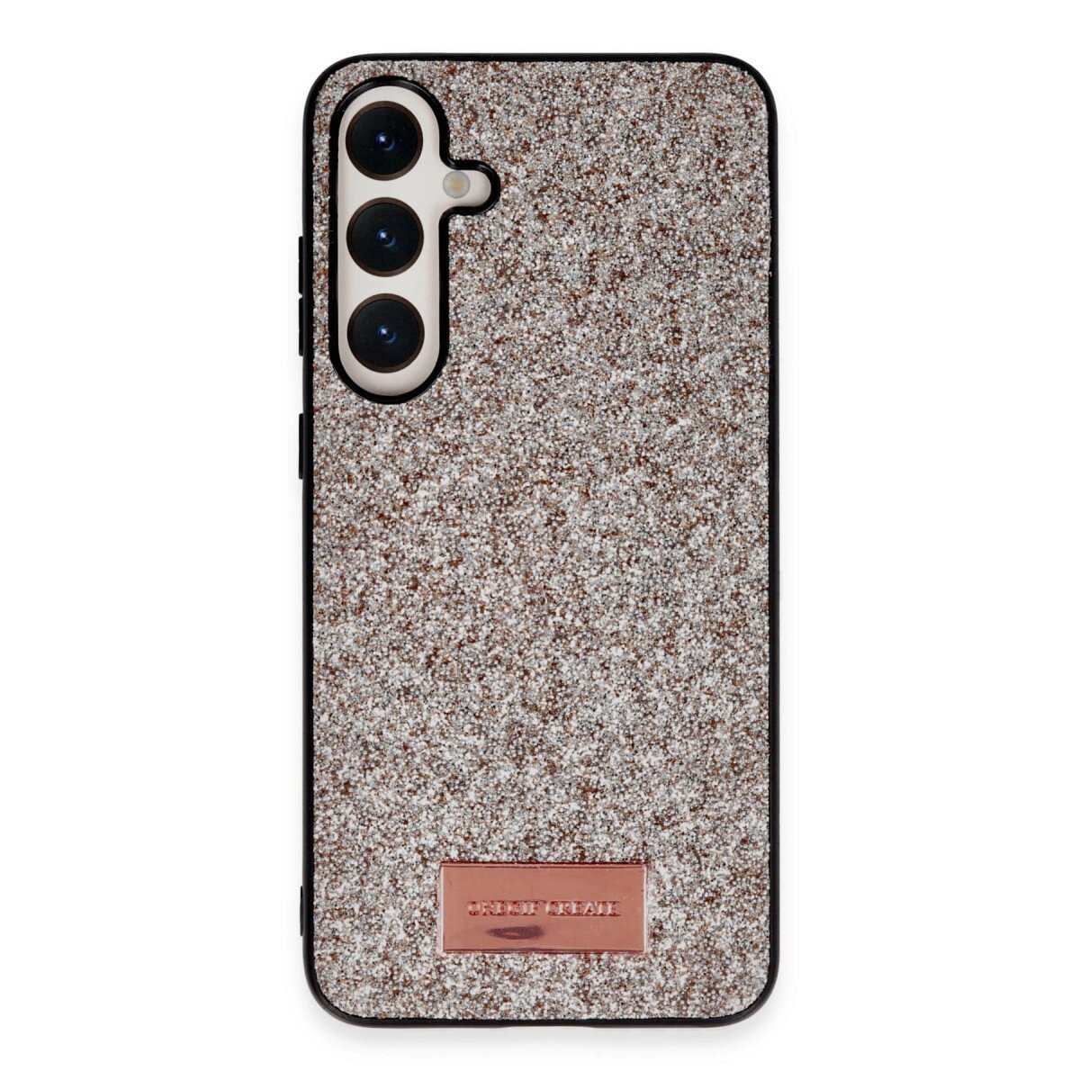 Onegif Samsung Galaxy A55 5g Bright Simli Kapak - Gold Onegif Samsung Galaxy A55 5g Bright Simli Kapak - Gold