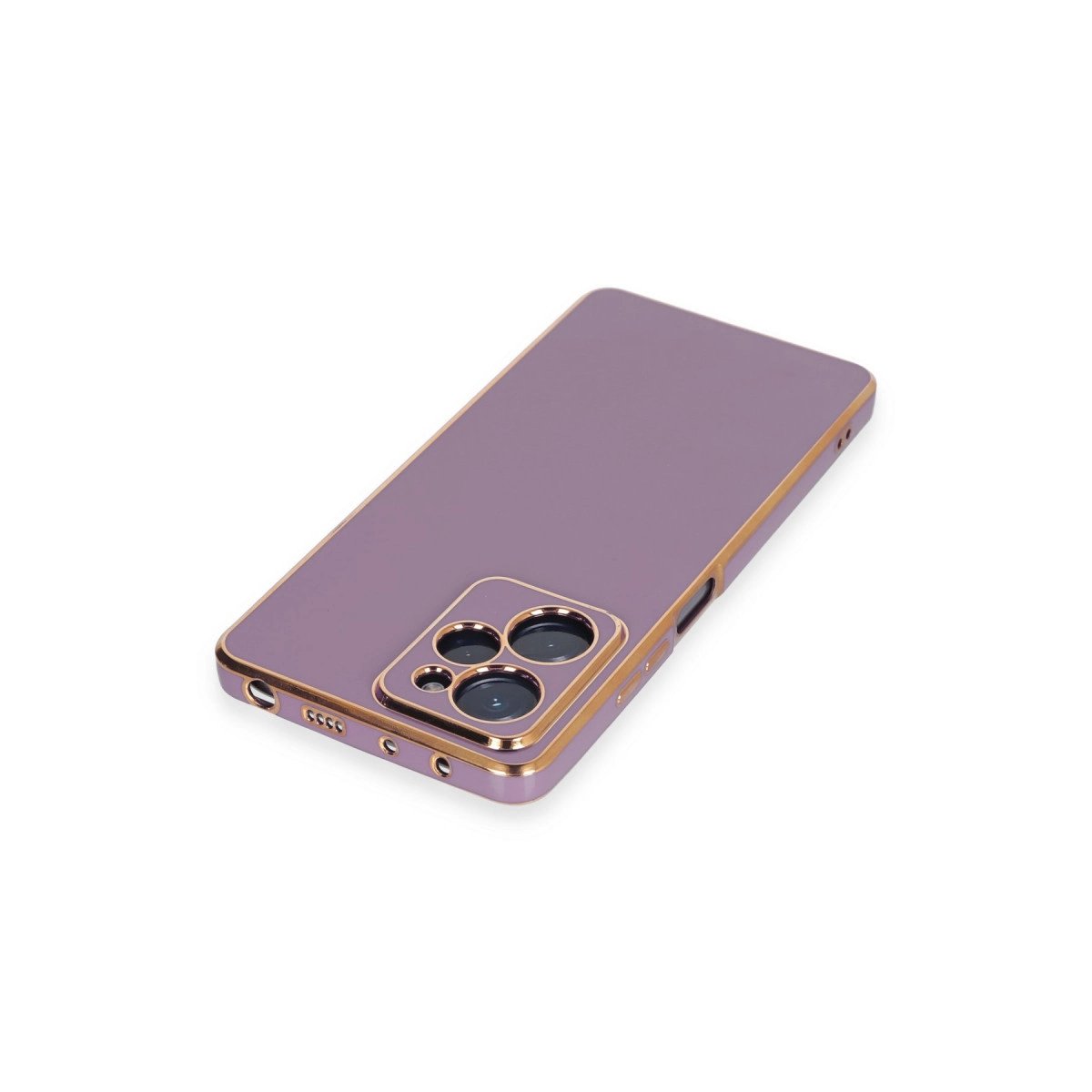 Xiaomi Poco X5 Pro 5g Kılıf Volet Silikon - Mor Xiaomi Poco X5 Pro 5g Kılıf Volet Silikon - Mor