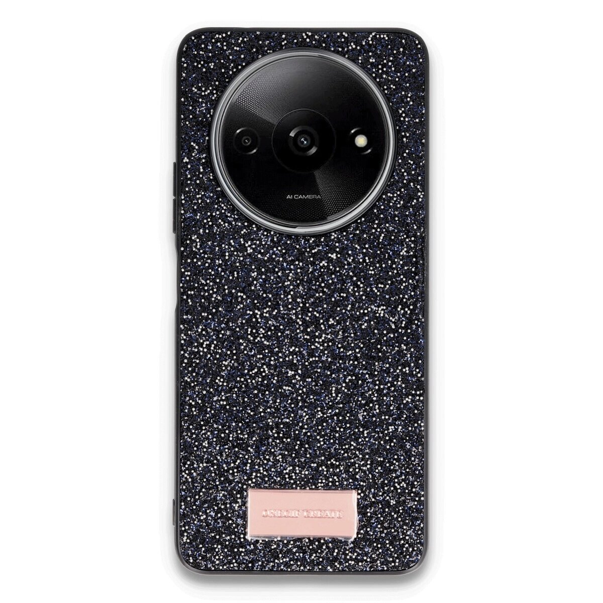 Onegif Xiaomi Redmi A3 4g Bright Simli Kapak - Siyah Onegif Xiaomi Redmi A3 4g Bright Simli Kapak - Siyah