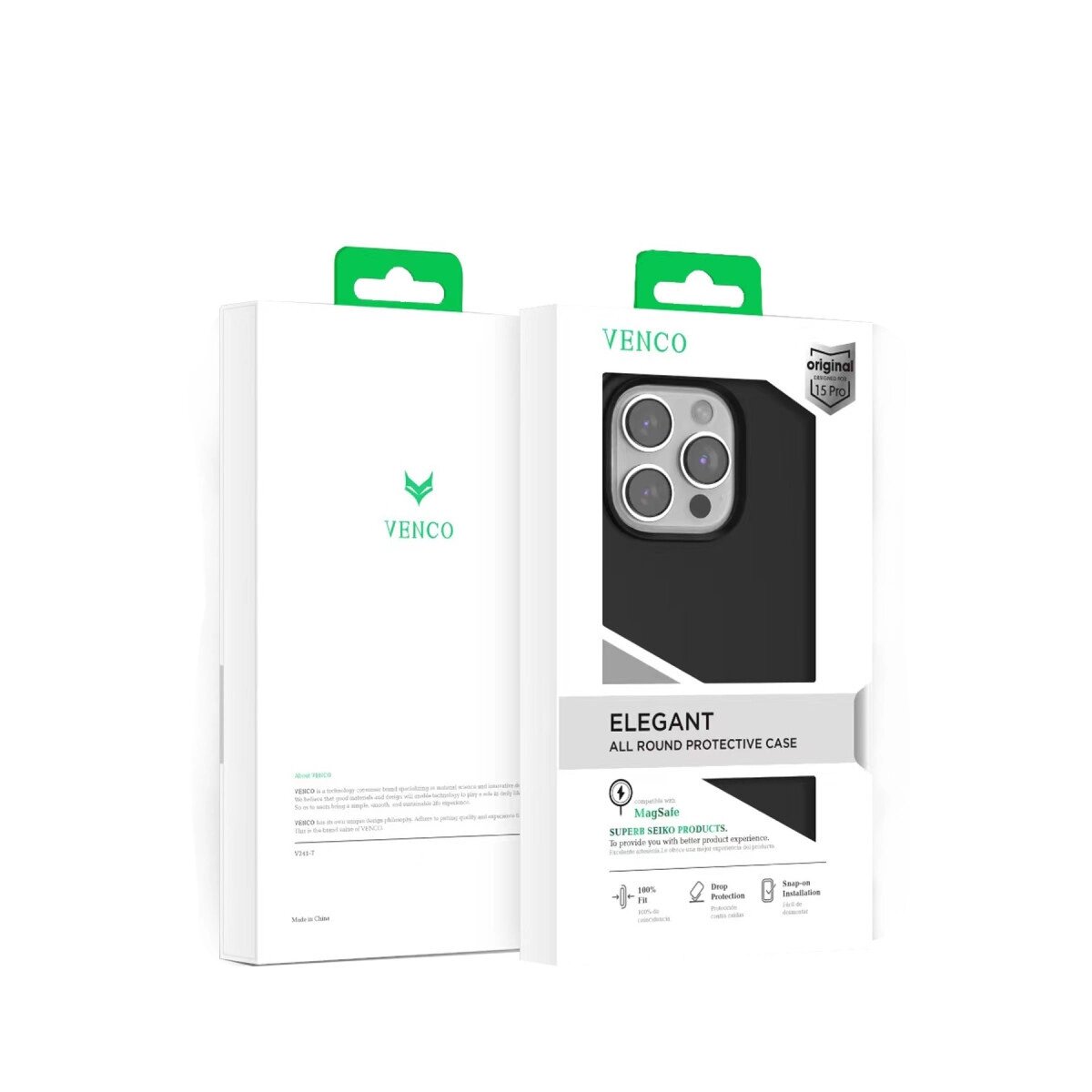 Venco İphone 14 Pro Home Magsafe Kapak - Siyah