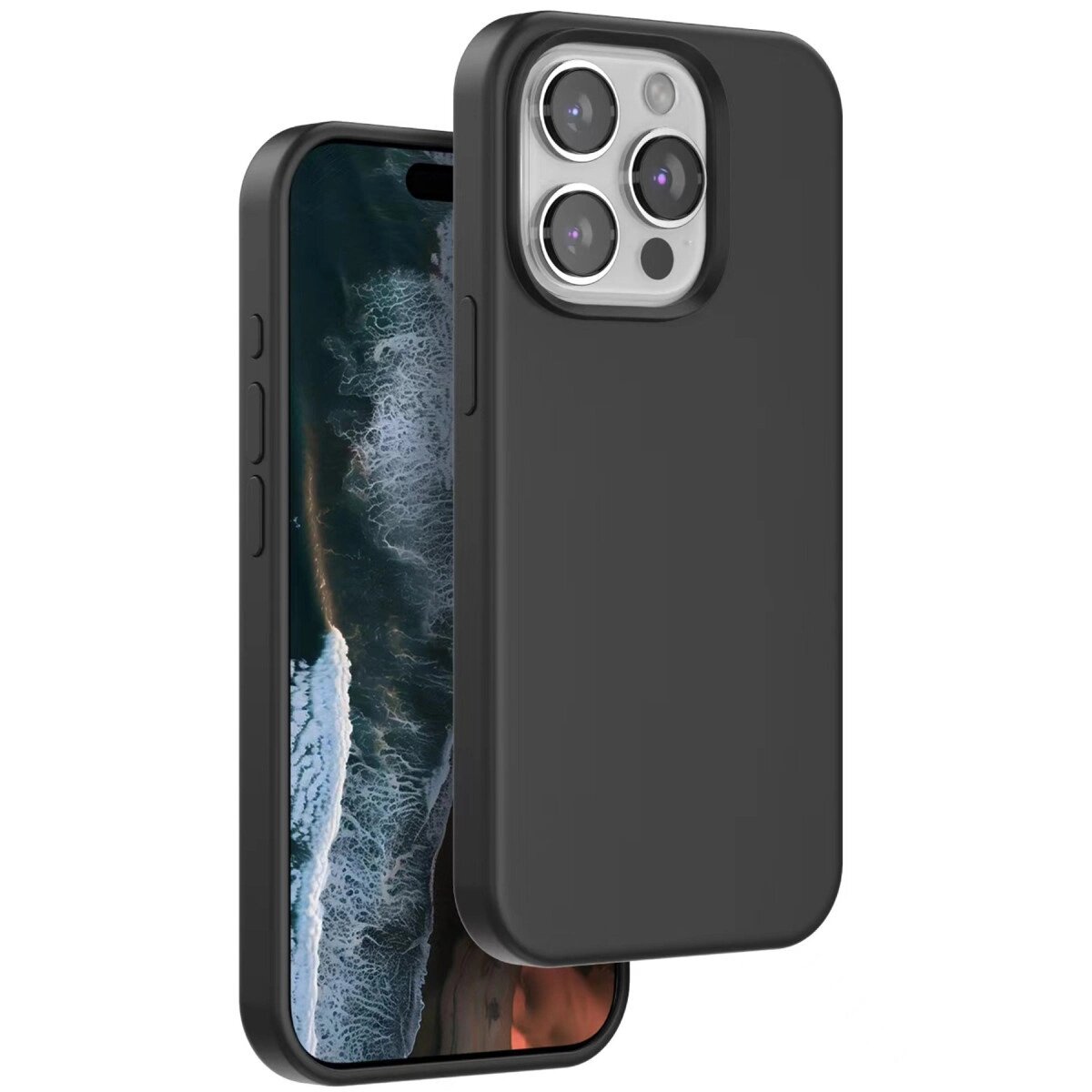 Venco İphone 15 Pro Max Home Magsafe Kapak - Siyah Venco İphone 15 Pro Max Home Magsafe Kapak - Siyah