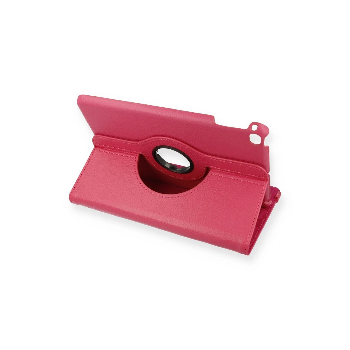 İpad Mini 4 Kılıf 360 Tablet Deri Kılıf - Pembe İpad Mini 4 Kılıf 360 Tablet Deri Kılıf - Pembe