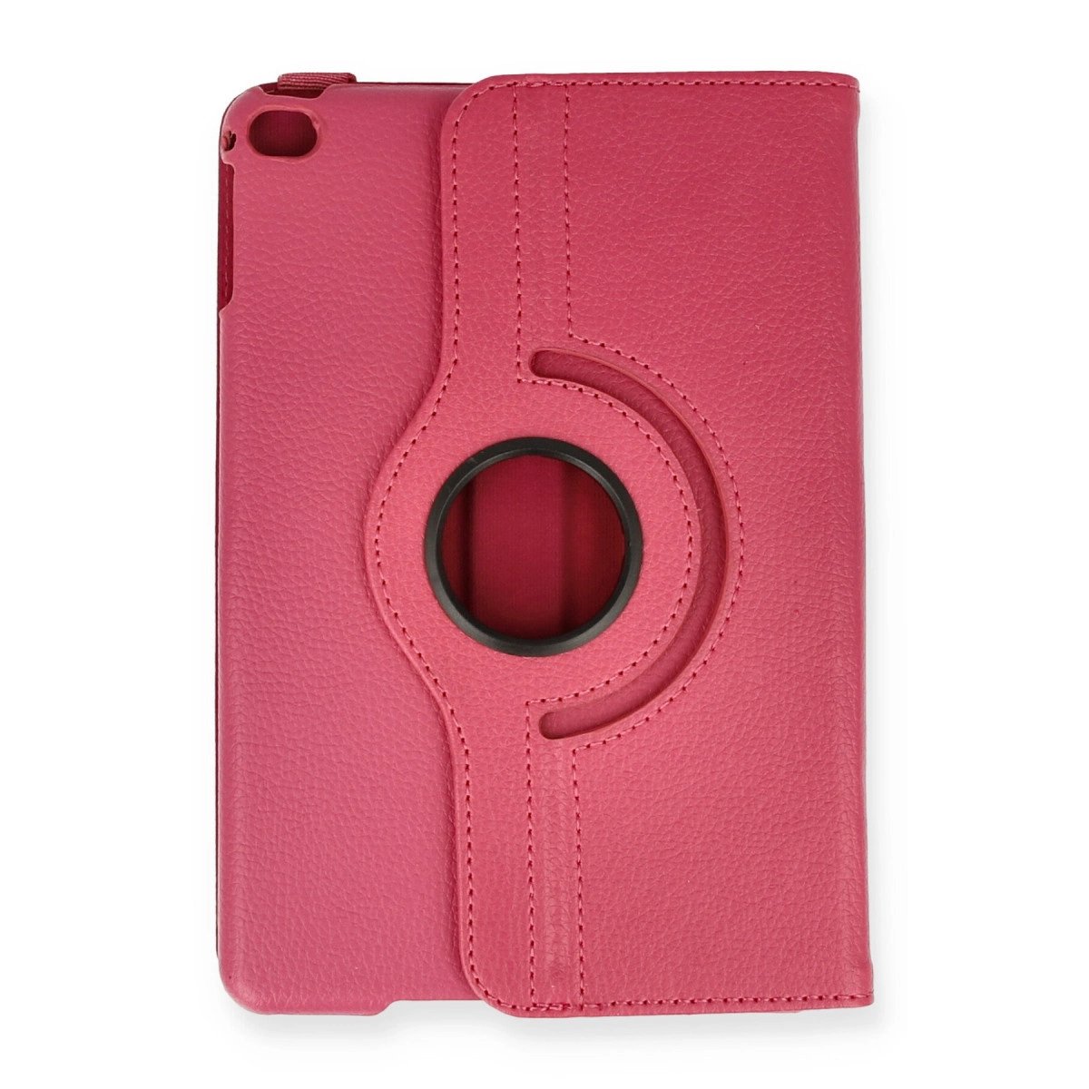 İpad Mini 4 Kılıf 360 Tablet Deri Kılıf - Pembe İpad Mini 4 Kılıf 360 Tablet Deri Kılıf - Pembe