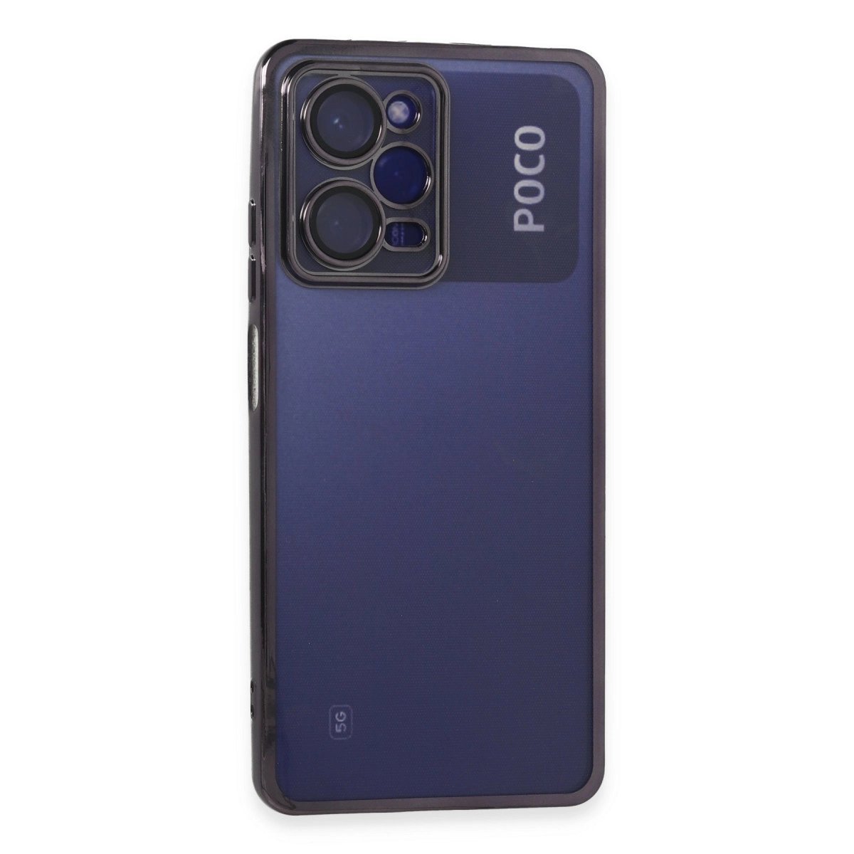 Xiaomi Poco X5 Pro 5g Kılıf Razer Lensli Silikon - Mor Xiaomi Poco X5 Pro 5g Kılıf Razer Lensli Silikon - Mor