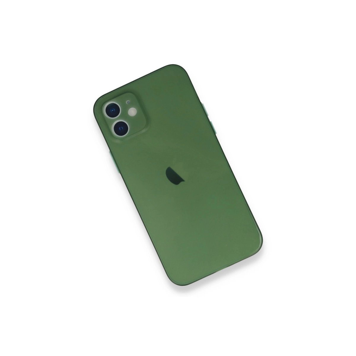 İphone 12 Mini Kılıf Pp Ultra İnce Kapak - Yeşil İphone 12 Mini Kılıf Pp Ultra İnce Kapak - Yeşil