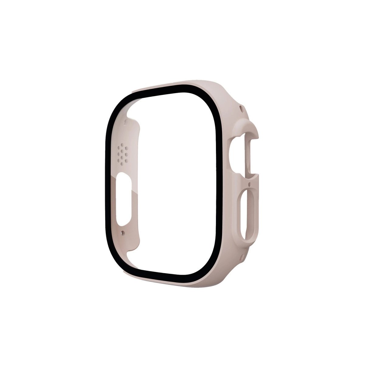 Apple Watch Ultra 49mm Desert Camlı Kasa Ekran Koruyucu - Metalik Gold Apple Watch Ultra 49mm Desert Camlı Kasa Ekran Koruyucu - Metalik Gold