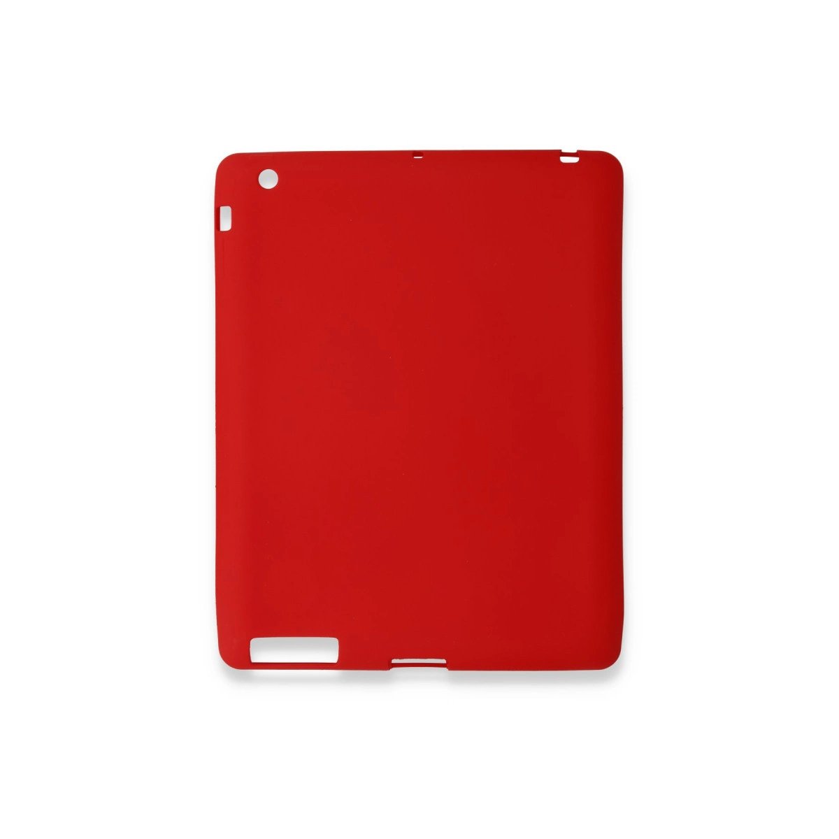 İpad 4 9.7 Kılıf Evo Tablet Silikon - Kırmızı İpad 4 9.7 Kılıf Evo Tablet Silikon - Kırmızı