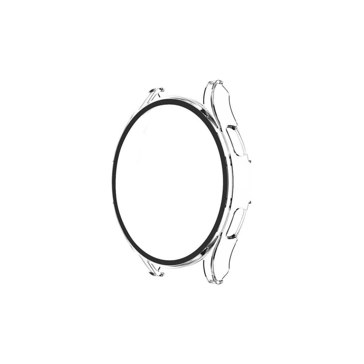 Watch 5 Pro 45mm Wall Camlı Kasa Ekran Koruyucu - Şeffaf Watch 5 Pro 45mm Wall Camlı Kasa Ekran Koruyucu - Şeffaf
