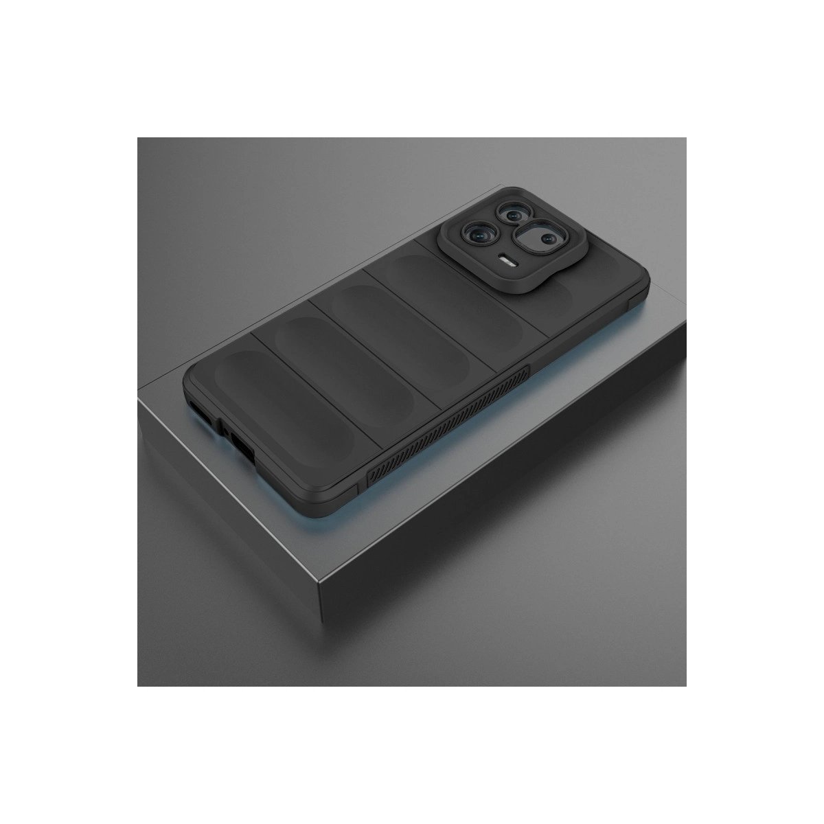Xiaomi Mi 13 Pro Kılıf Optimum Silikon - Siyah Xiaomi Mi 13 Pro Kılıf Optimum Silikon - Siyah