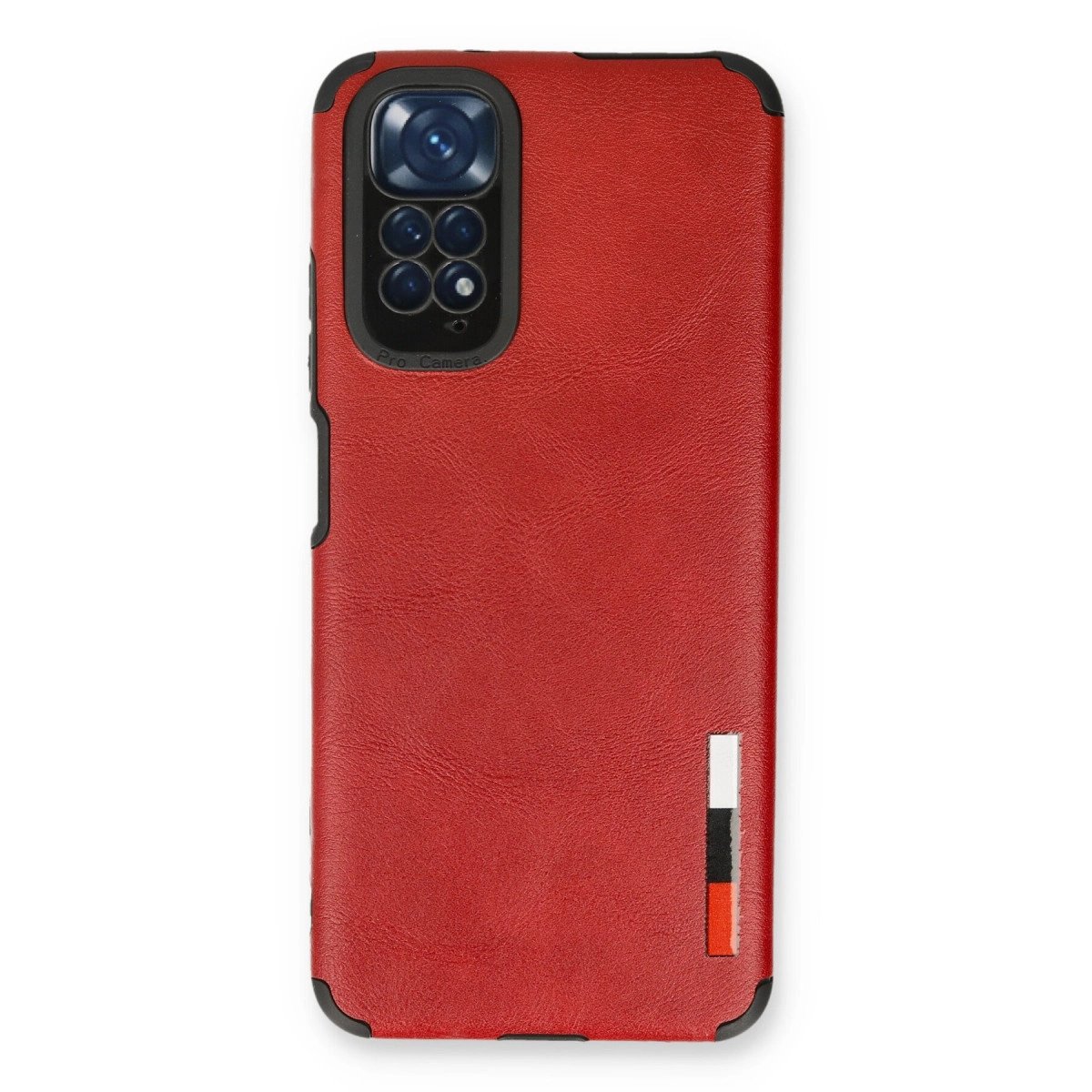 Xiaomi Redmi Note 11 Kılıf Loop Deri Silikon - Kırmızı Xiaomi Redmi Note 11 Kılıf Loop Deri Silikon - Kırmızı