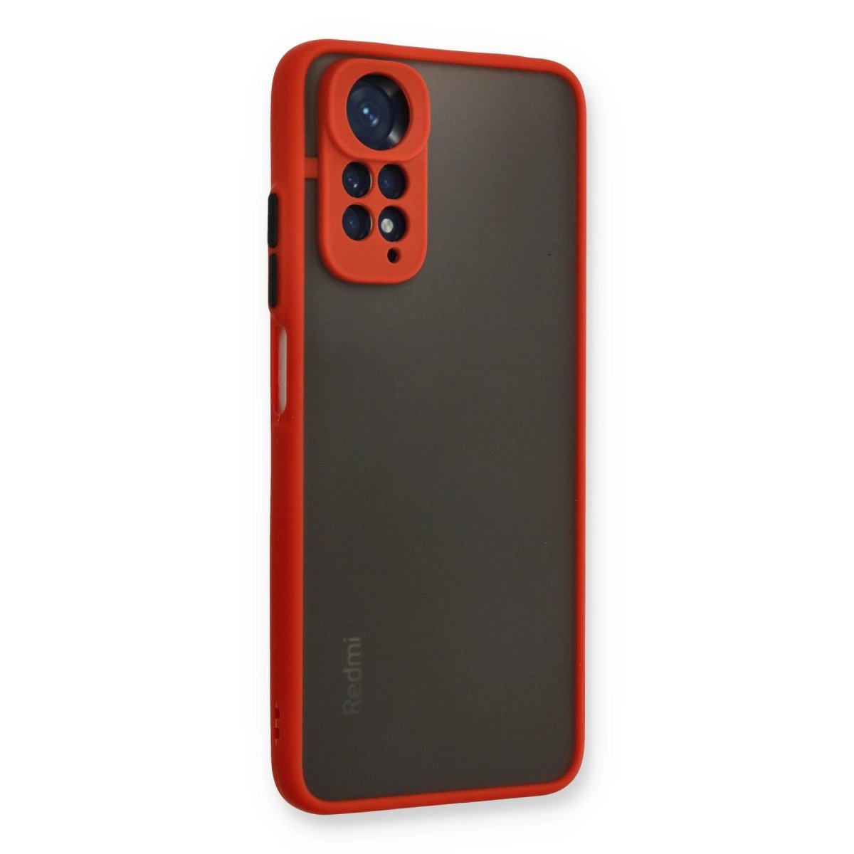 Xiaomi Redmi Note 11 Kılıf Montreal Silikon Kapak - Kırmızı Xiaomi Redmi Note 11 Kılıf Montreal Silikon Kapak - Kırmızı