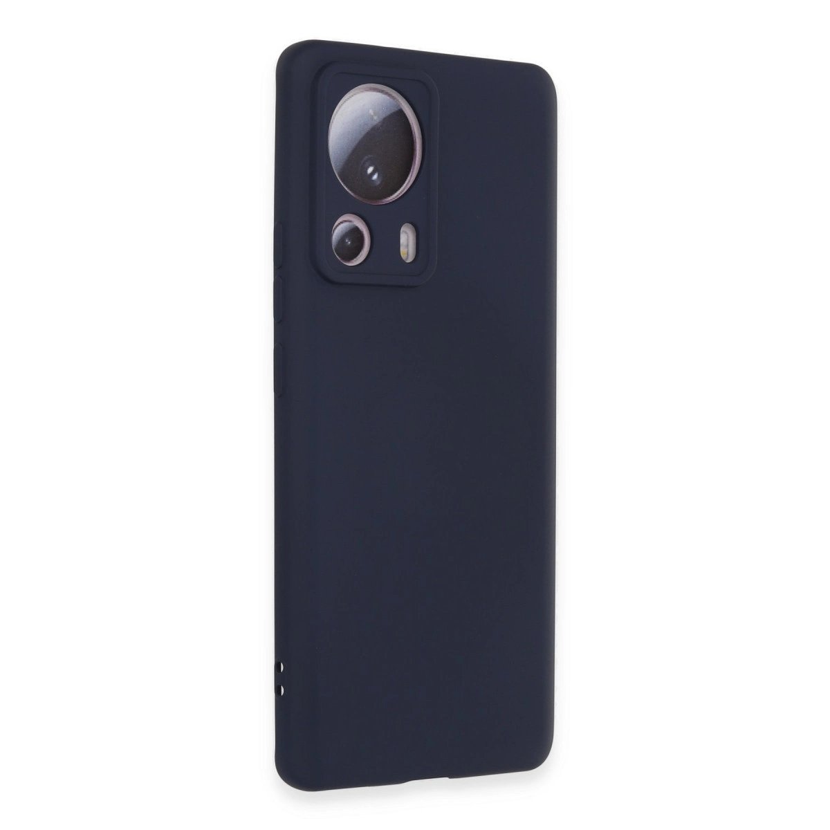 Xiaomi Mi 13 Lite Kılıf Nano İçi Kadife Silikon - Lacivert Xiaomi Mi 13 Lite Kılıf Nano İçi Kadife Silikon - Lacivert