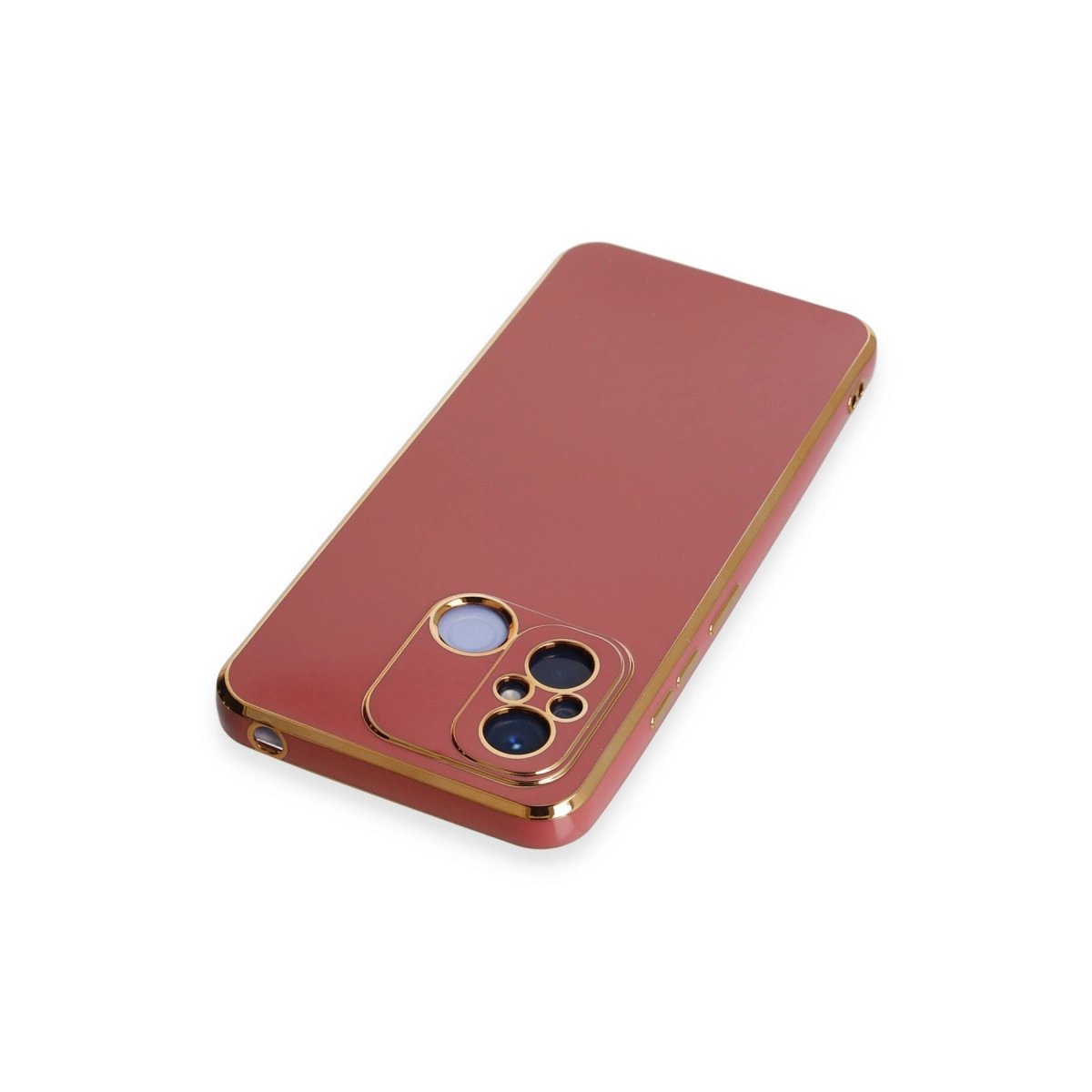 Xiaomi Redmi 12c Kılıf Volet Silikon - Kırmızı Xiaomi Redmi 12c Kılıf Volet Silikon - Kırmızı