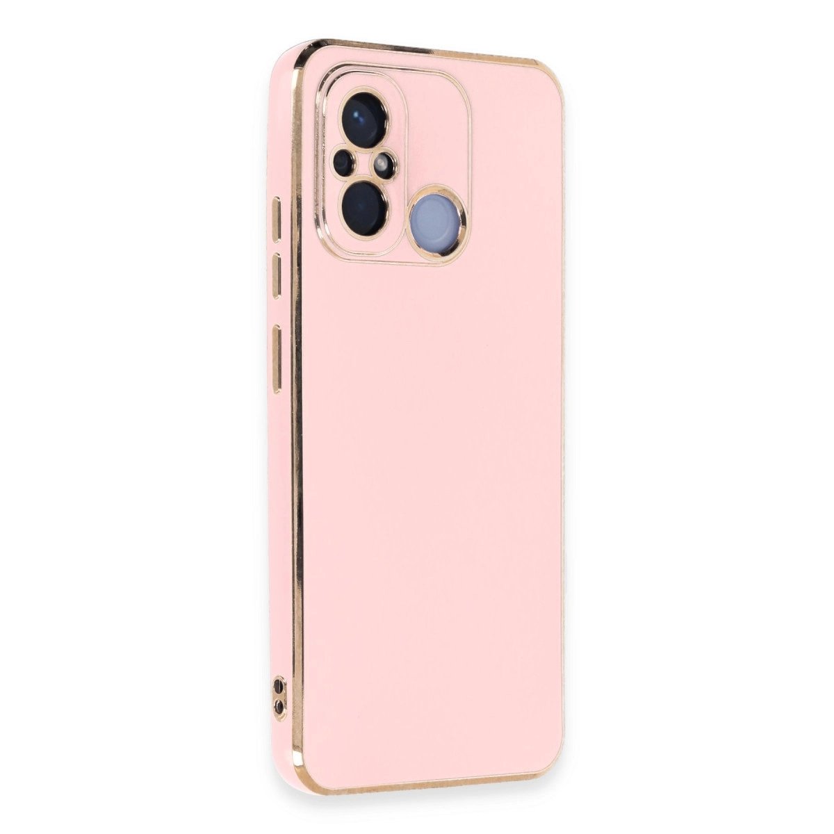 Xiaomi Redmi 12c Kılıf Volet Silikon - Pembe Xiaomi Redmi 12c Kılıf Volet Silikon - Pembe