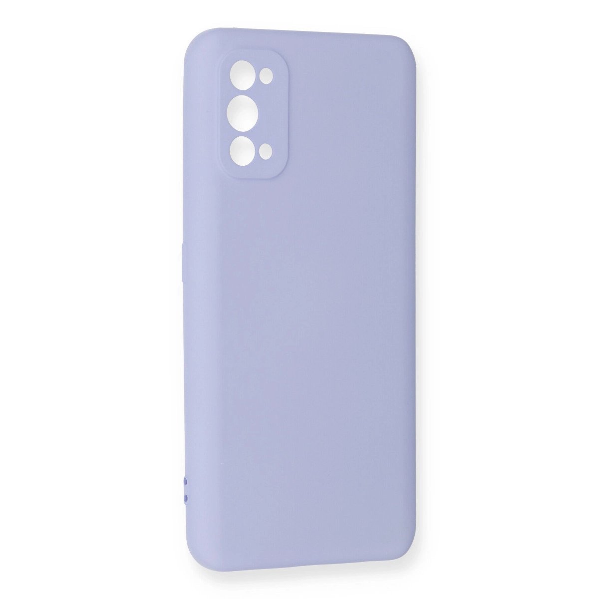 Realme 7 Pro Kılıf Nano İçi Kadife Silikon - Lila