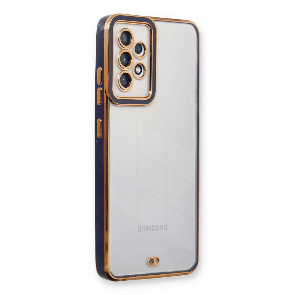 Samsung Galaxy A73 5g Kılıf Liva Lens Silikon - Mavi Samsung Galaxy A73 5g Kılıf Liva Lens Silikon - Mavi
