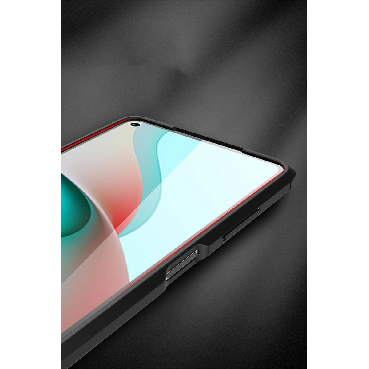 Xiaomi Redmi Note 9 5g Kılıf Auto Focus Kapak - Kırmızı Xiaomi Redmi Note 9 5g Kılıf Auto Focus Kapak - Kırmızı