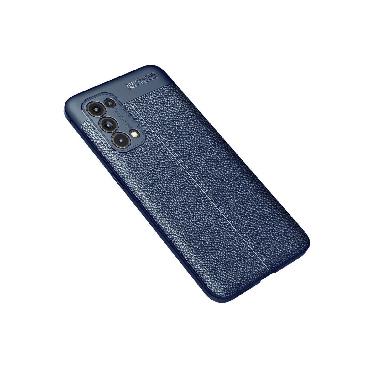 Oppo Reno 5 Pro Kılıf Auto Focus Kapak - Lacivert Oppo Reno 5 Pro Kılıf Auto Focus Kapak - Lacivert