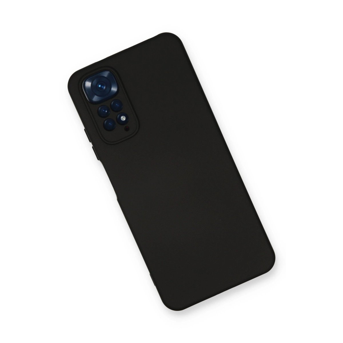 Xiaomi Redmi Note 11 Kılıf Nano İçi Kadife Silikon - Siyah Xiaomi Redmi Note 11 Kılıf Nano İçi Kadife Silikon - Siyah