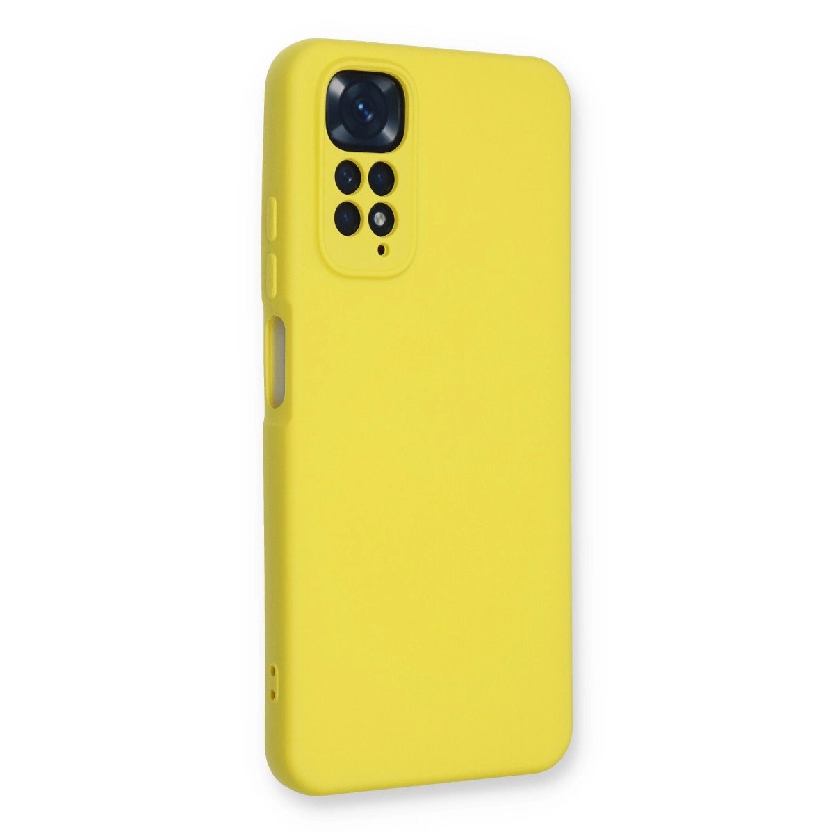 Xiaomi Redmi Note 11 Kılıf Nano İçi Kadife Silikon - Sarı Xiaomi Redmi Note 11 Kılıf Nano İçi Kadife Silikon - Sarı