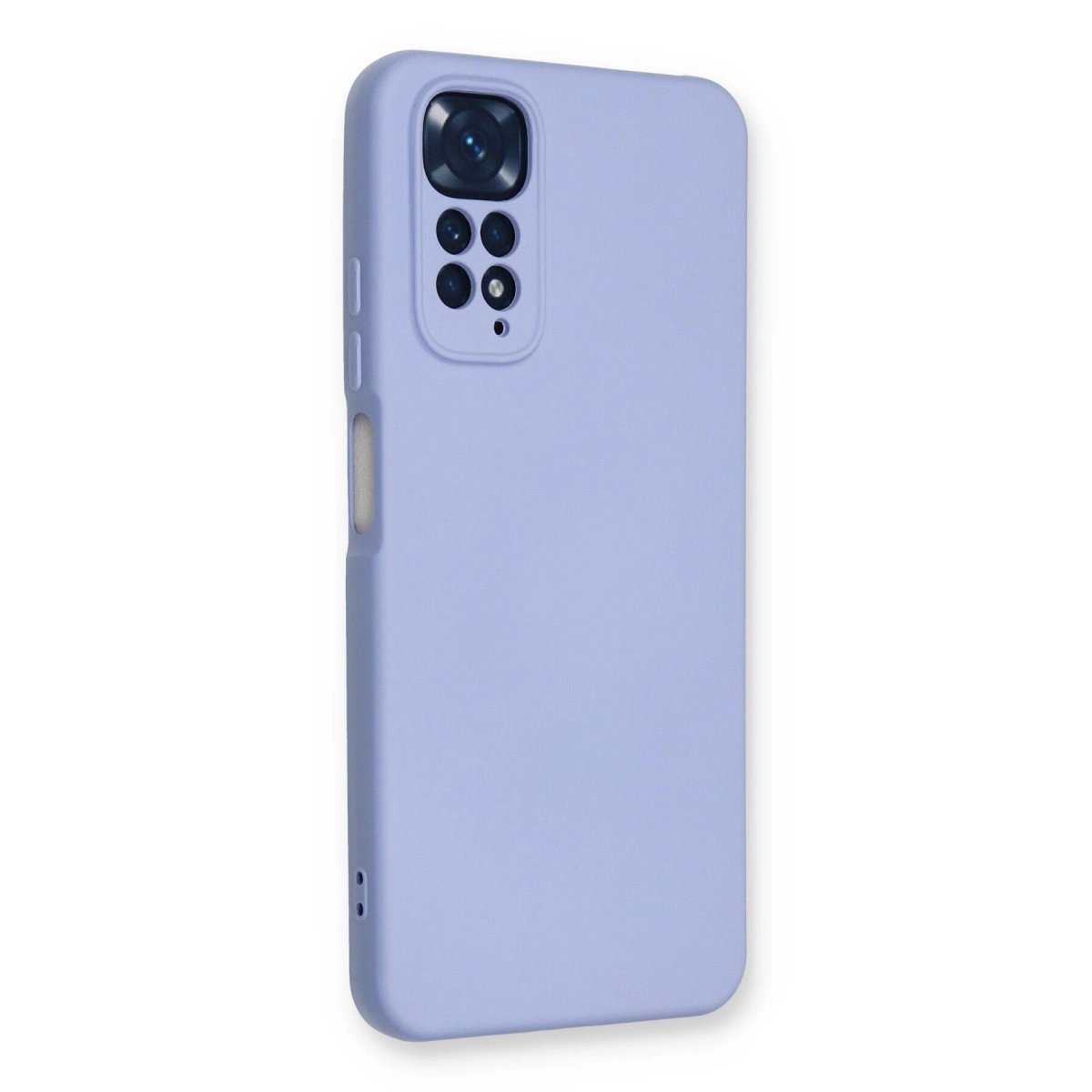 Xiaomi Redmi Note 11 Kılıf Nano İçi Kadife Silikon - Lila Xiaomi Redmi Note 11 Kılıf Nano İçi Kadife Silikon - Lila