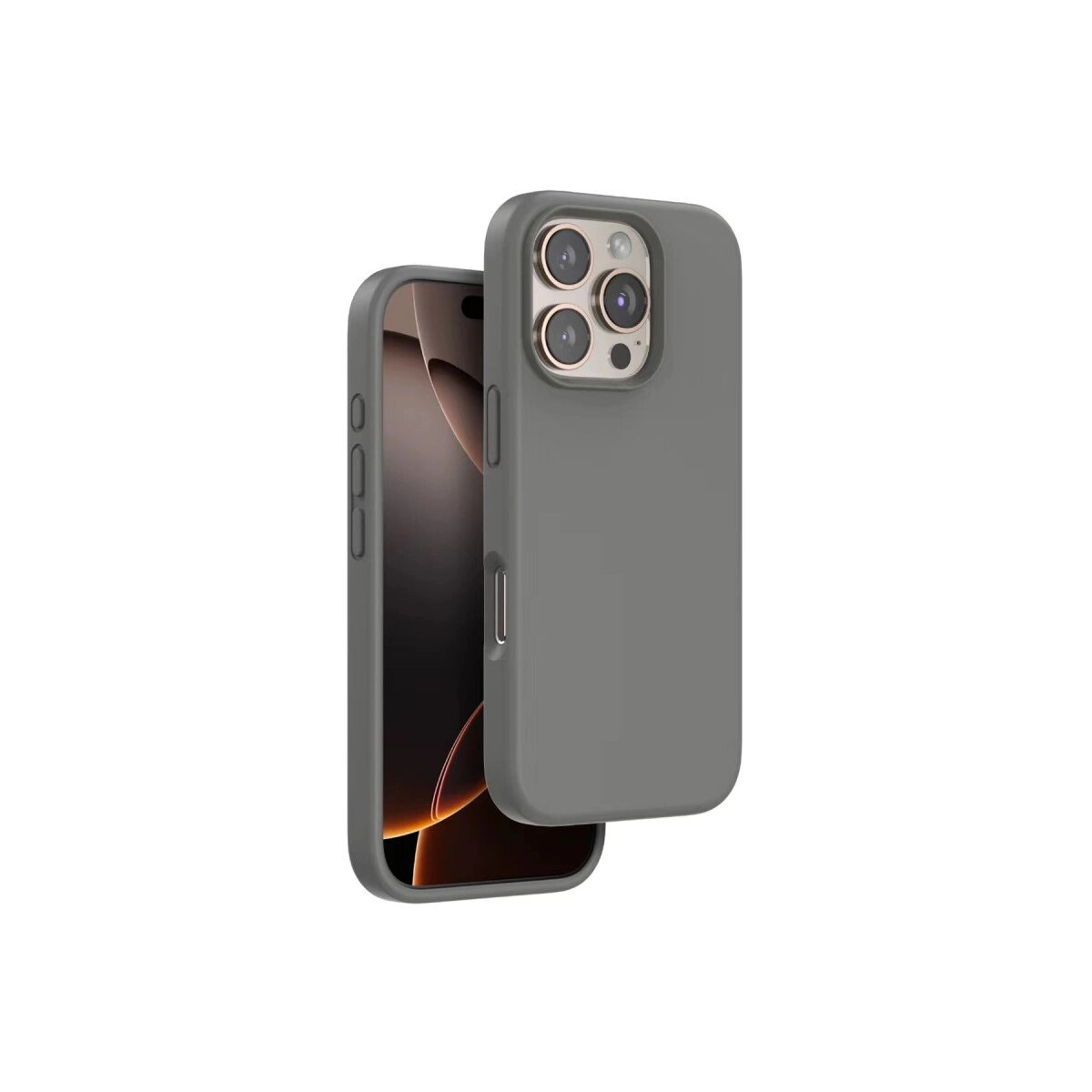 Venco İphone 16 Pro Max Home Magsafe Kapak - Titan Gri Venco İphone 16 Pro Max Home Magsafe Kapak - Titan Gri