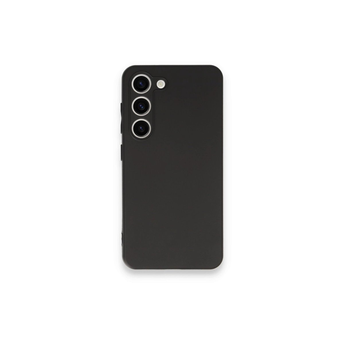 Samsung Galaxy S23 Plus Kılıf First Silikon - Siyah