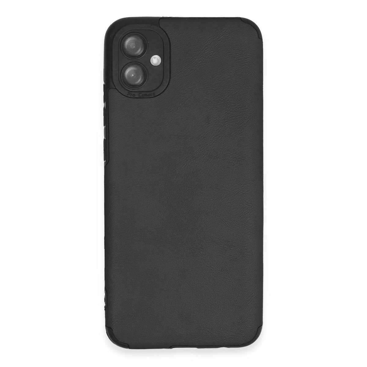 Samsung Galaxy A04e Kılıf Loop Deri Silikon - Siyah Samsung Galaxy A04e Kılıf Loop Deri Silikon - Siyah