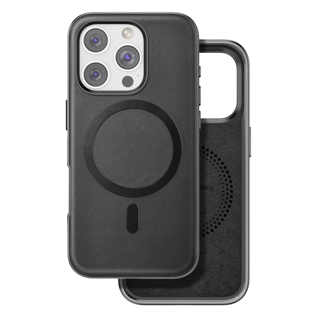 Venco İphone 16 Pro Max Puskas Magsafe Kapak - Siyah Venco İphone 16 Pro Max Puskas Magsafe Kapak - Siyah