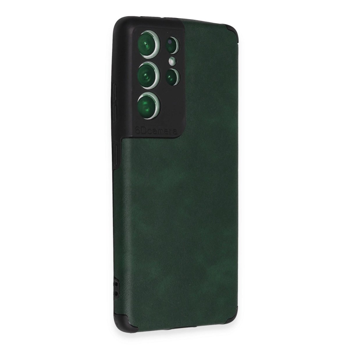 Samsung Galaxy S21 Ultra Kılıf Loop Deri Silikon - Yeşil Samsung Galaxy S21 Ultra Kılıf Loop Deri Silikon - Yeşil