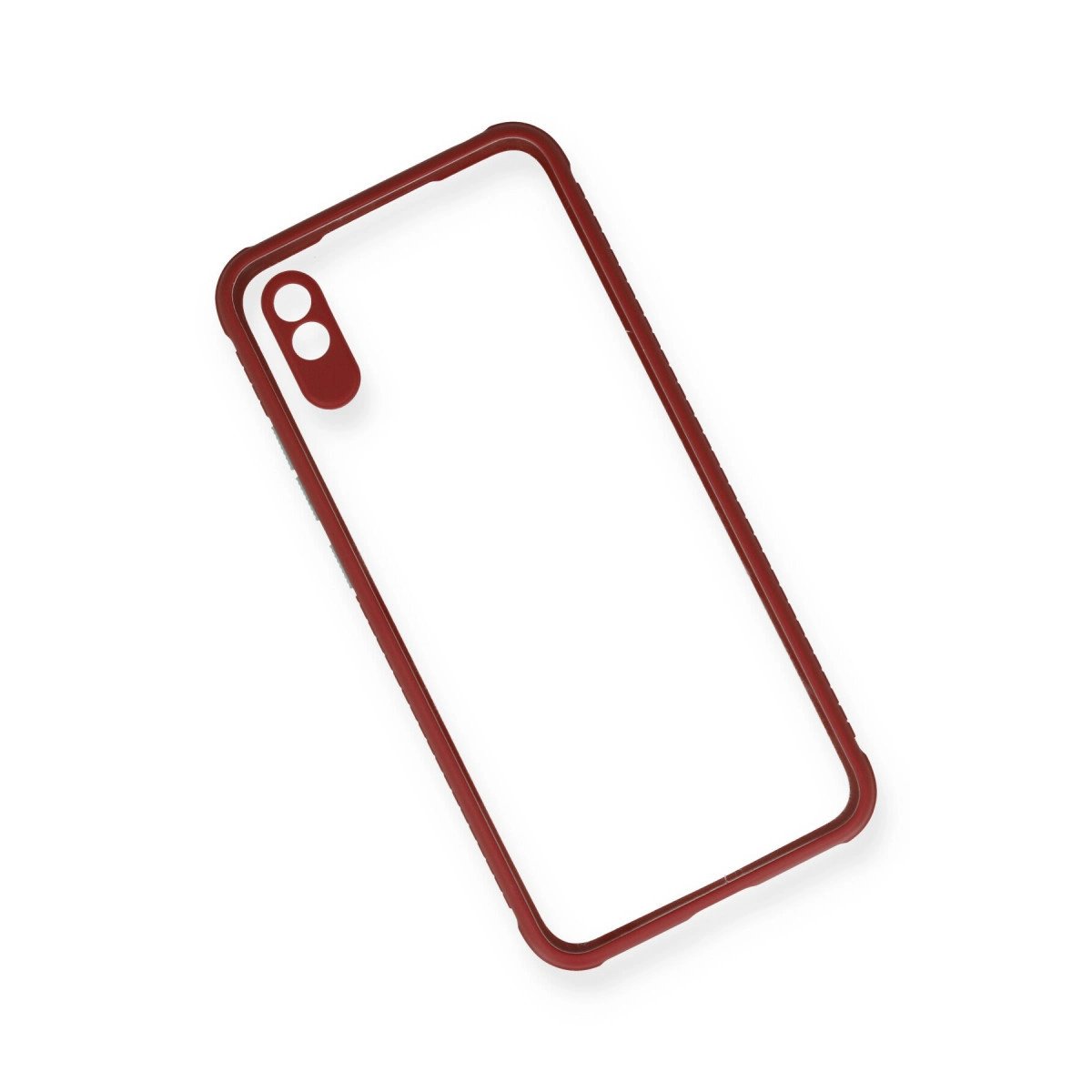 Xiaomi Redmi 9a Kılıf Miami Şeffaf Silikon - Fuşya Xiaomi Redmi 9a Kılıf Miami Şeffaf Silikon - Fuşya