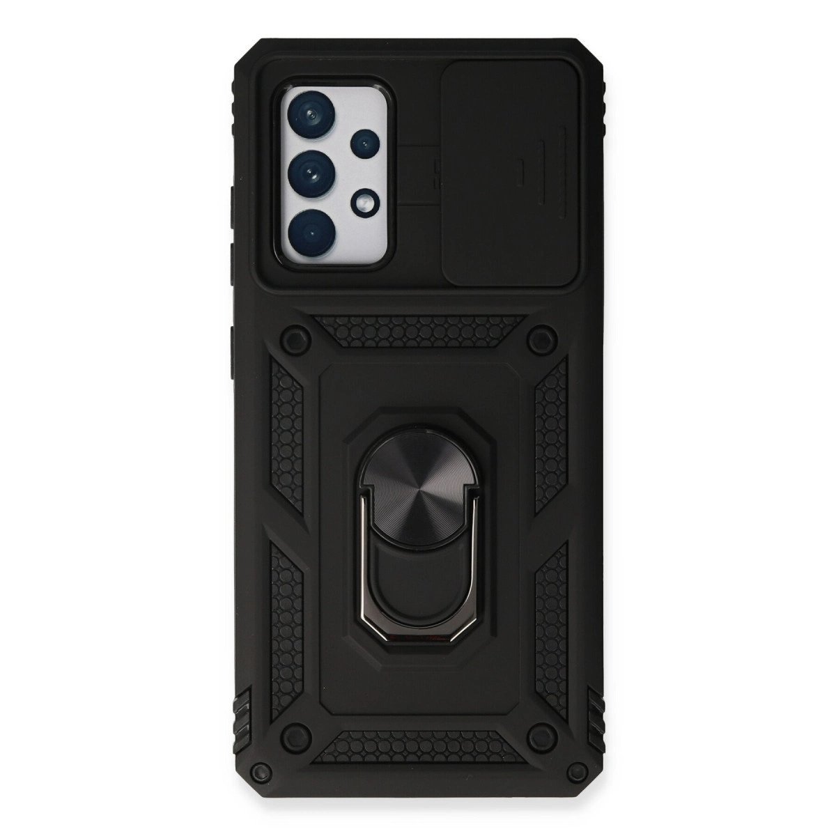 Samsung Galaxy A73 5g Kılıf Pars Lens Yüzüklü Silikon - Siyah Samsung Galaxy A73 5g Kılıf Pars Lens Yüzüklü Silikon - Siyah