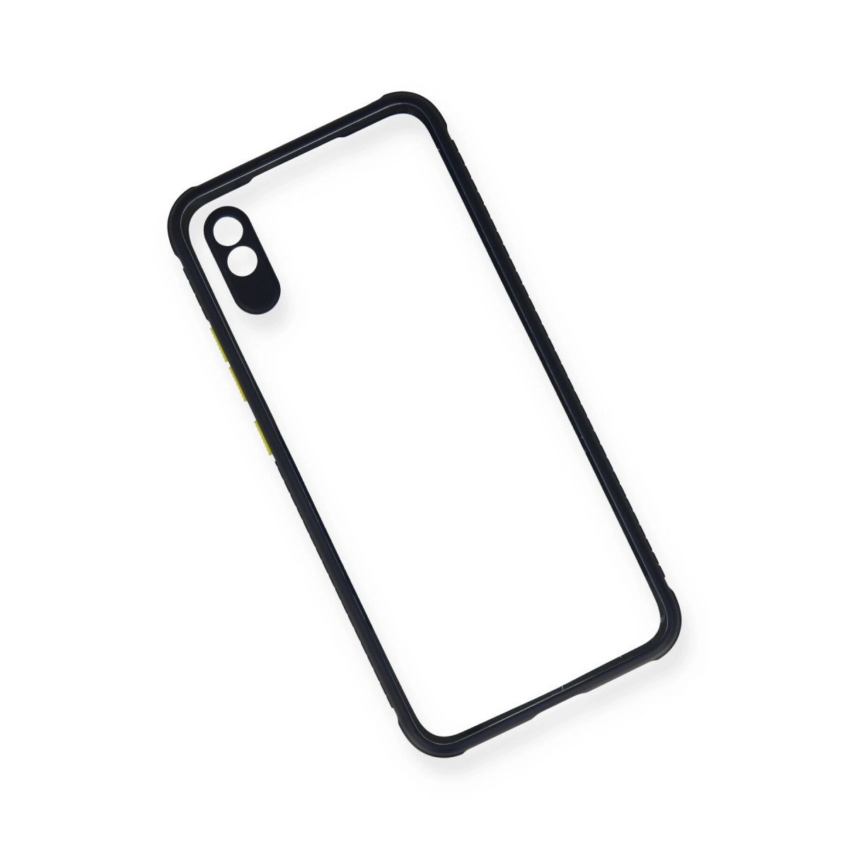 Xiaomi Redmi 9a Kılıf Miami Şeffaf Silikon - Lacivert Xiaomi Redmi 9a Kılıf Miami Şeffaf Silikon - Lacivert