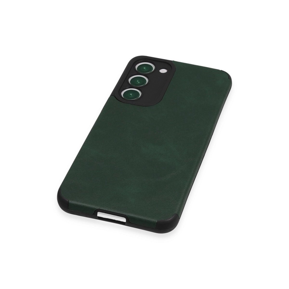 Samsung Galaxy S23 Plus Kılıf Loop Deri Silikon - Yeşil Samsung Galaxy S23 Plus Kılıf Loop Deri Silikon - Yeşil