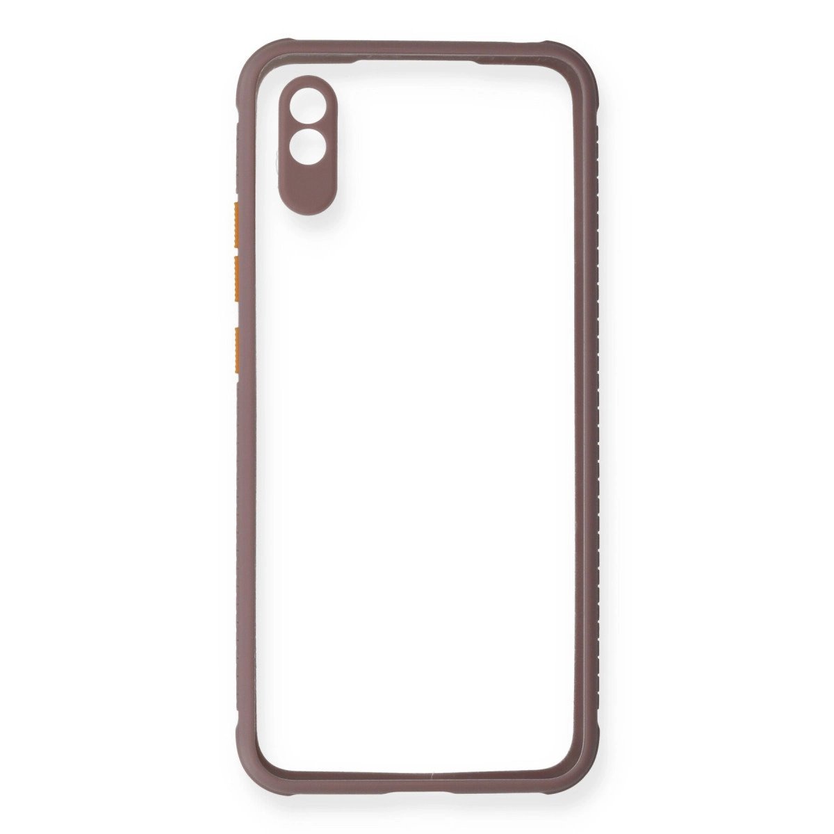 Xiaomi Redmi 9a Kılıf Miami Şeffaf Silikon - Açık Mor Xiaomi Redmi 9a Kılıf Miami Şeffaf Silikon - Açık Mor