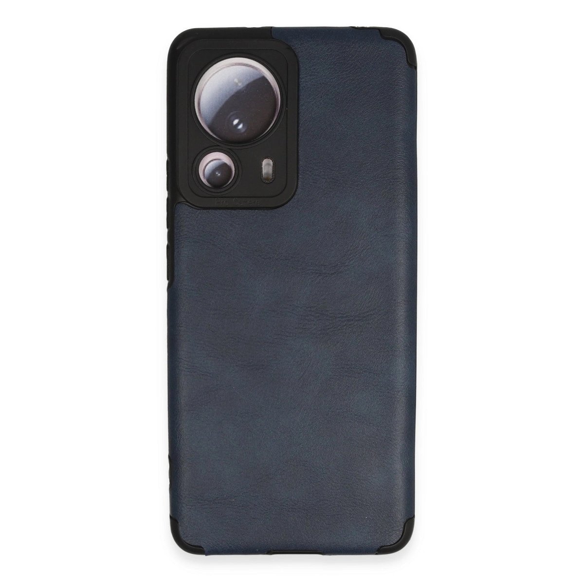 Xiaomi Mi 13 Lite Kılıf Loop Deri Silikon - Lacivert Xiaomi Mi 13 Lite Kılıf Loop Deri Silikon - Lacivert