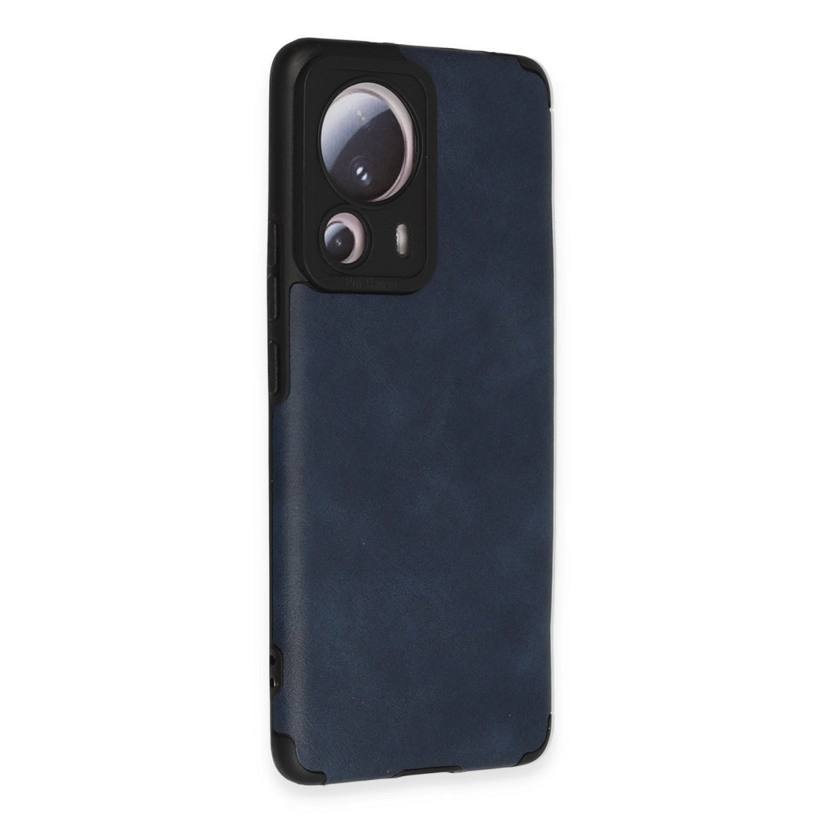 Xiaomi Mi 13 Lite Kılıf Loop Deri Silikon - Lacivert Xiaomi Mi 13 Lite Kılıf Loop Deri Silikon - Lacivert