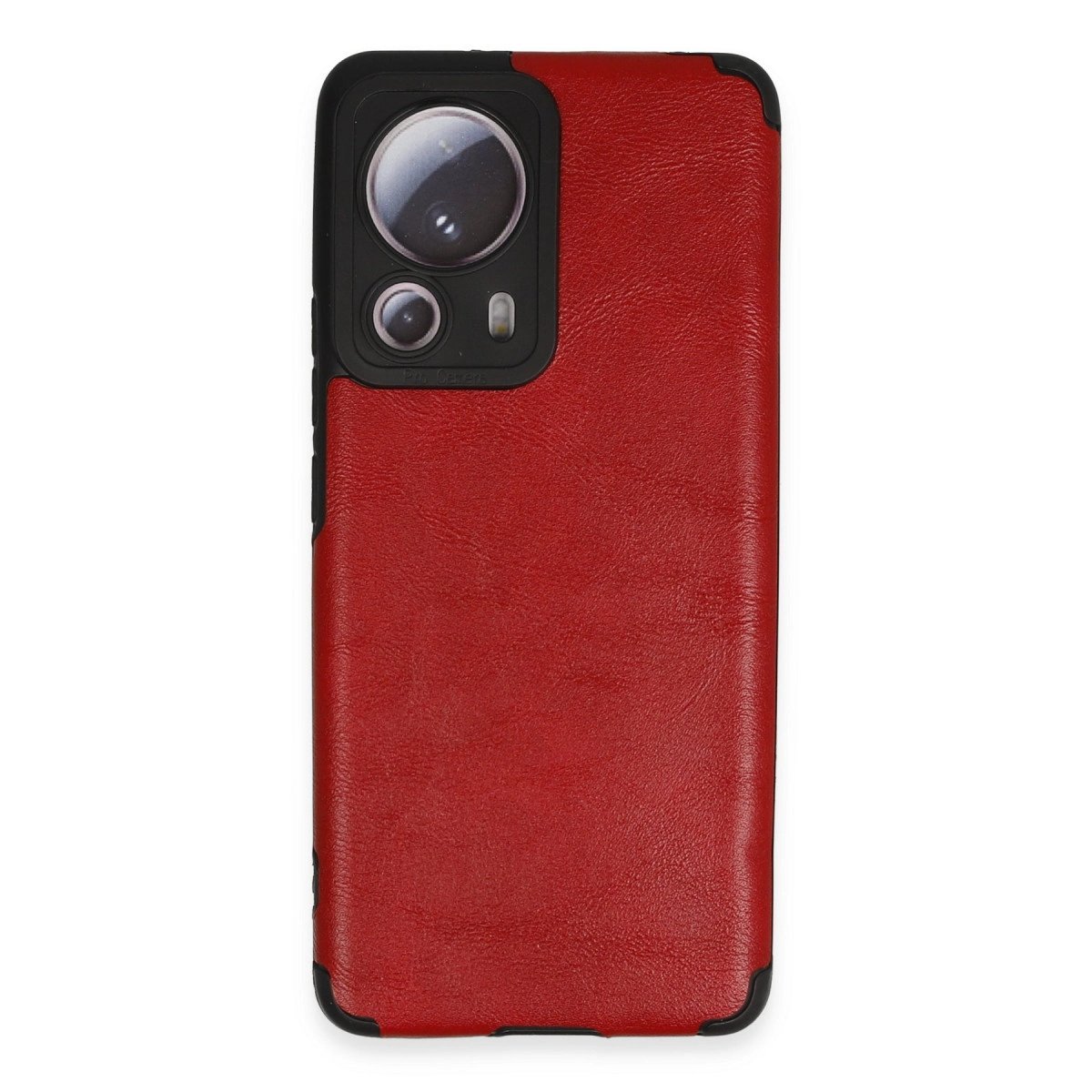 Xiaomi Mi 13 Lite Kılıf Loop Deri Silikon - Kırmızı Xiaomi Mi 13 Lite Kılıf Loop Deri Silikon - Kırmızı