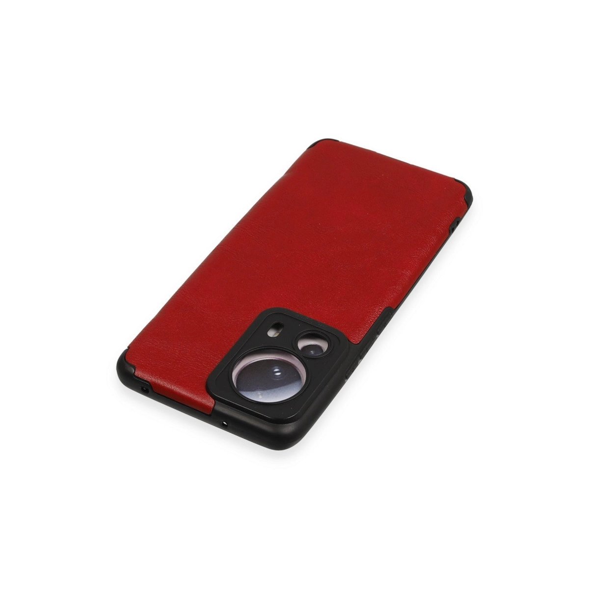Xiaomi Mi 13 Lite Kılıf Loop Deri Silikon - Kırmızı Xiaomi Mi 13 Lite Kılıf Loop Deri Silikon - Kırmızı