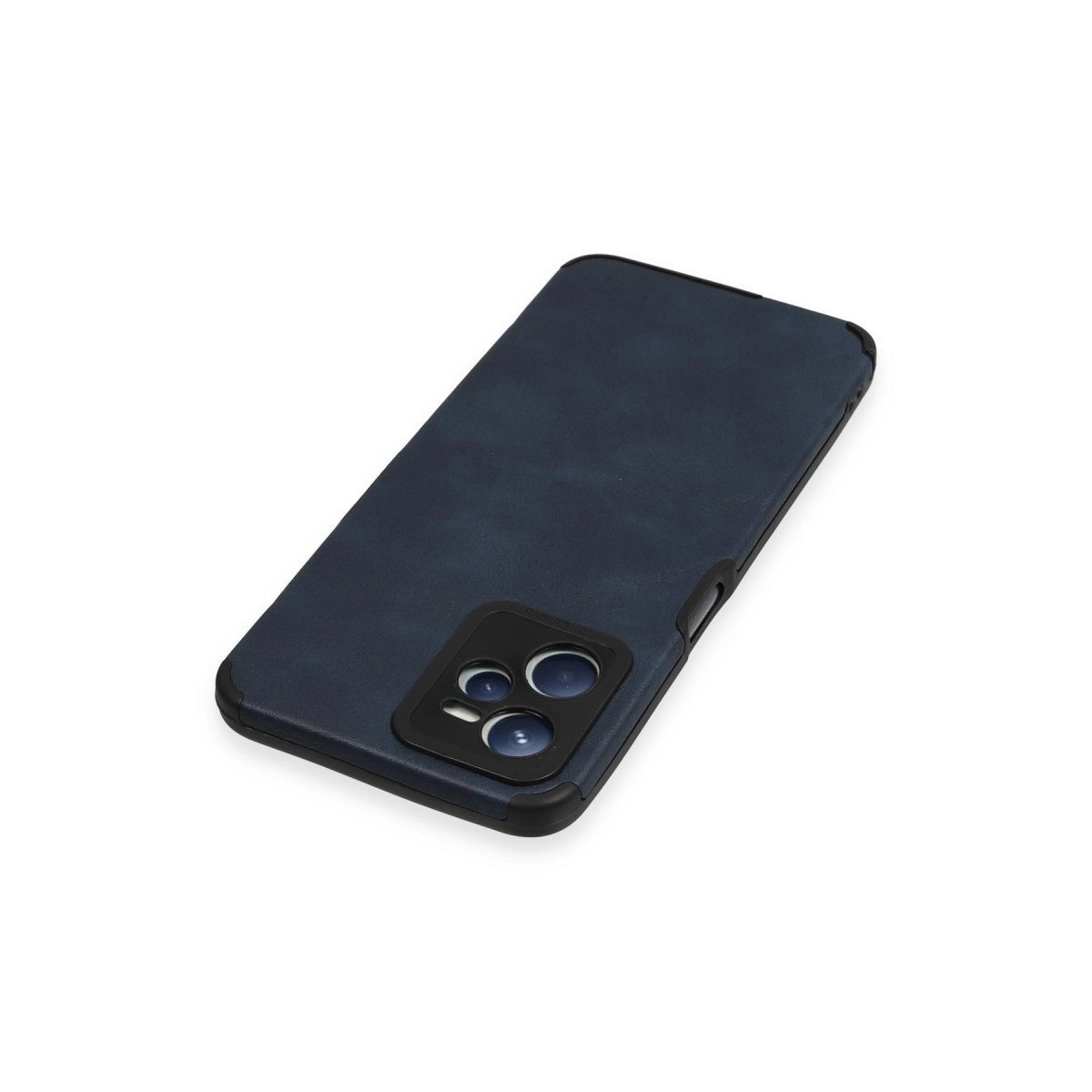 Realme C35 Kılıf Loop Deri Silikon - Lacivert Realme C35 Kılıf Loop Deri Silikon - Lacivert