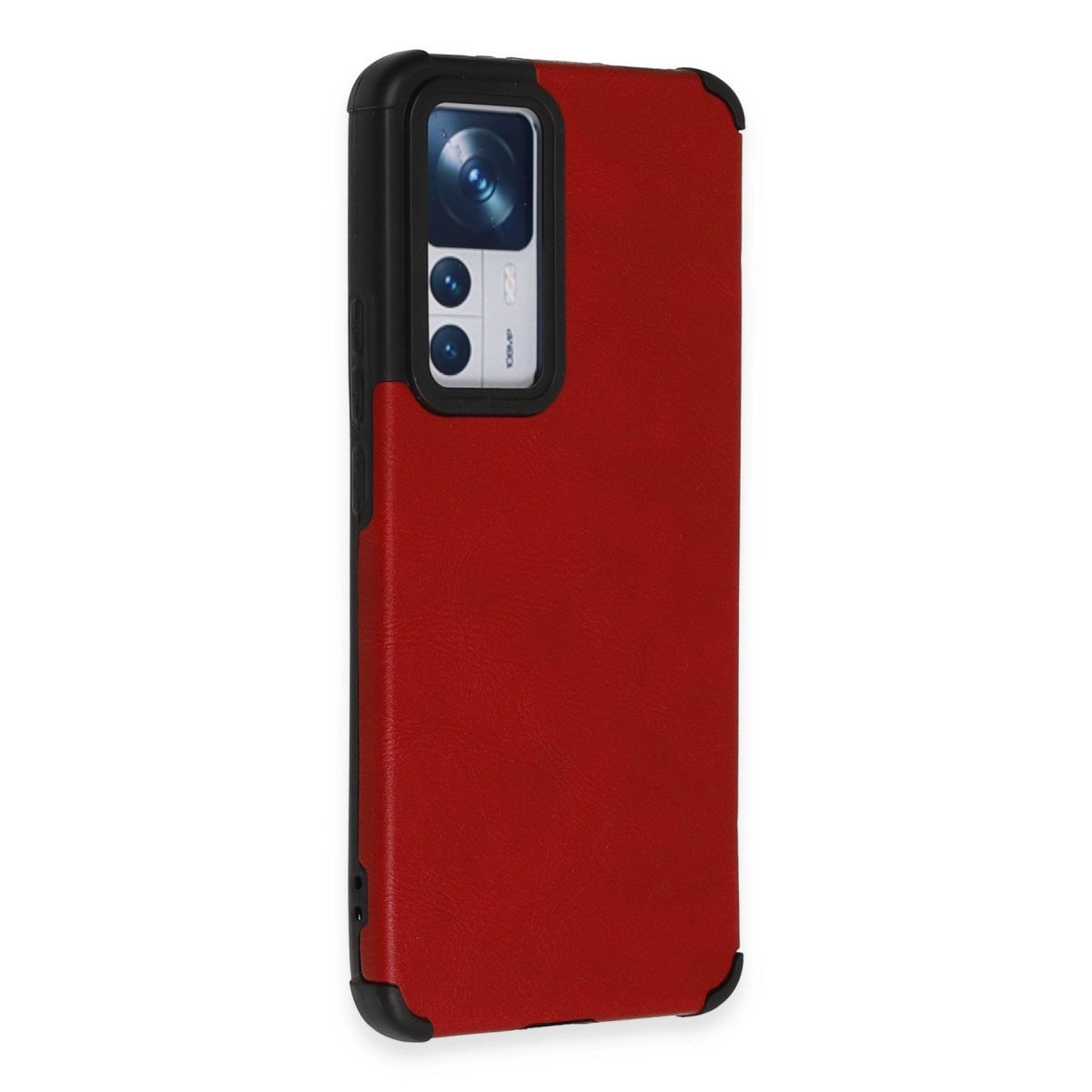 Xiaomi Mi 12t Kılıf Loop Deri Silikon - Kırmızı Xiaomi Mi 12t Kılıf Loop Deri Silikon - Kırmızı