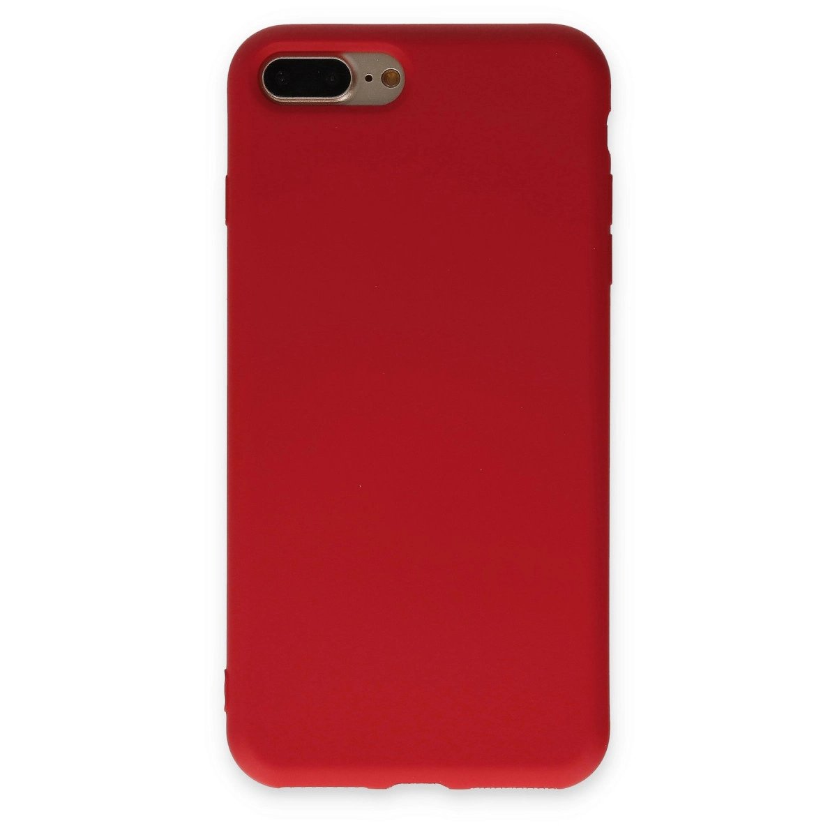 İphone 7 Plus Kılıf Nano İçi Kadife Silikon - Kırmızı İphone 7 Plus Kılıf Nano İçi Kadife Silikon - Kırmızı