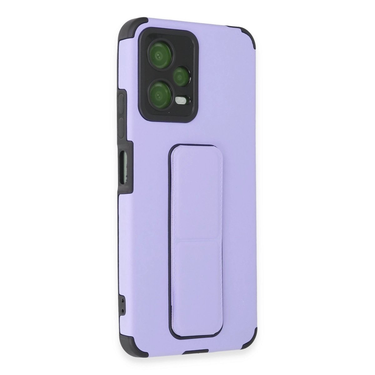 Xiaomi Poco X5 5g Kılıf Mega Standlı Silikon - Lila Xiaomi Poco X5 5g Kılıf Mega Standlı Silikon - Lila