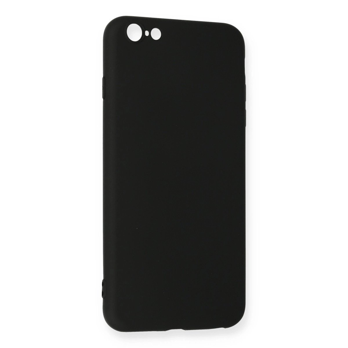 İphone 6 Plus Kılıf Nano İçi Kadife Silikon - Siyah İphone 6 Plus Kılıf Nano İçi Kadife Silikon - Siyah