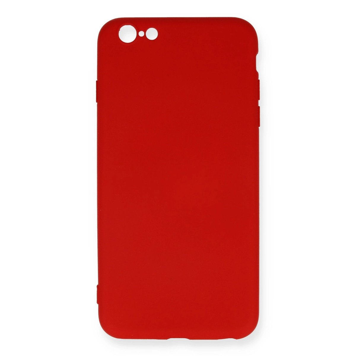 İphone 6 Plus Kılıf Nano İçi Kadife Silikon - Kırmızı İphone 6 Plus Kılıf Nano İçi Kadife Silikon - Kırmızı