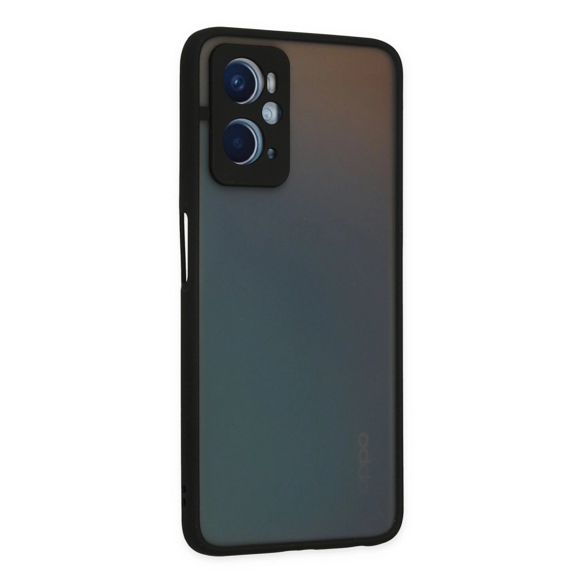 Oppo A96 Kılıf Montreal Silikon Kapak - Siyah Oppo A96 Kılıf Montreal Silikon Kapak - Siyah
