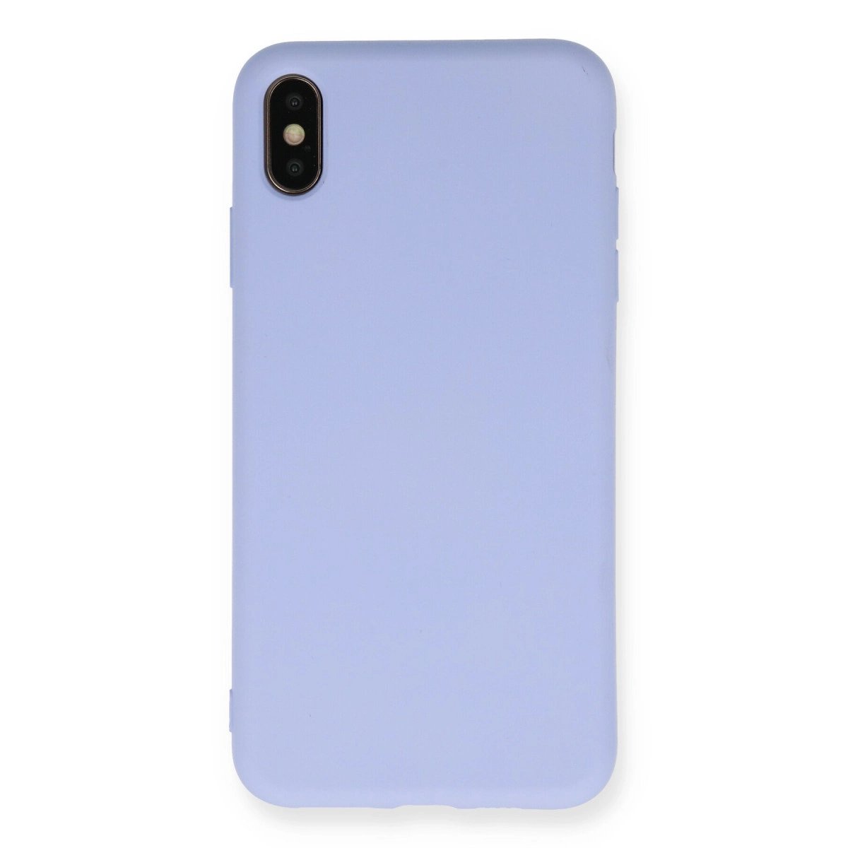 İphone X Kılıf Nano İçi Kadife Silikon - Lila İphone X Kılıf Nano İçi Kadife Silikon - Lila