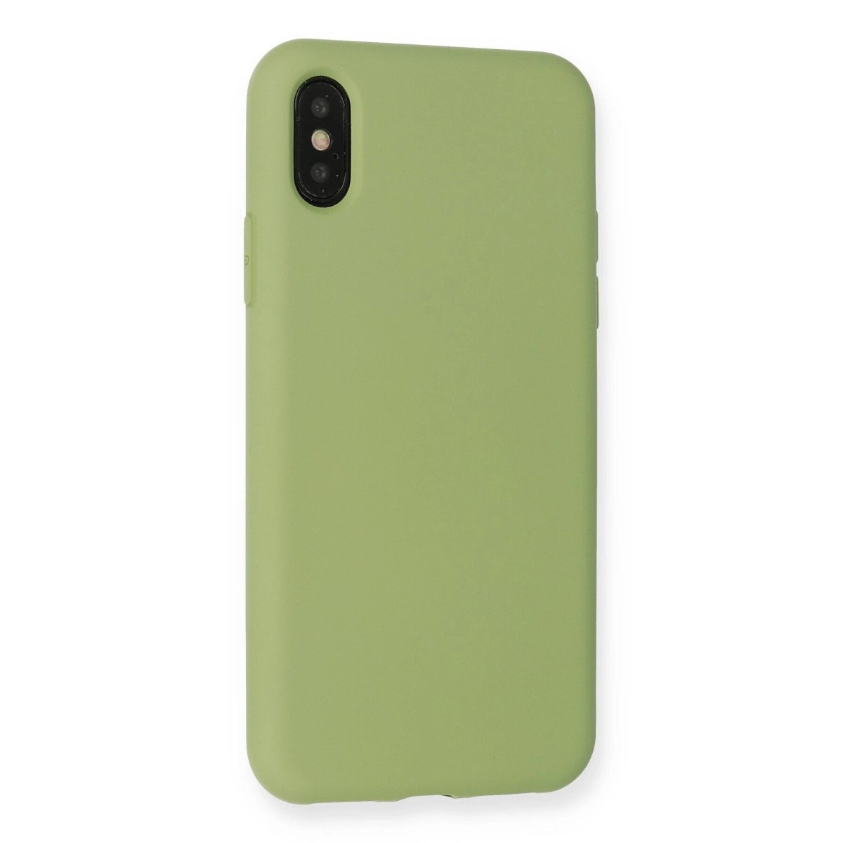 İphone Xs Max Kılıf Nano İçi Kadife Silikon - Yeşil İphone Xs Max Kılıf Nano İçi Kadife Silikon - Yeşil