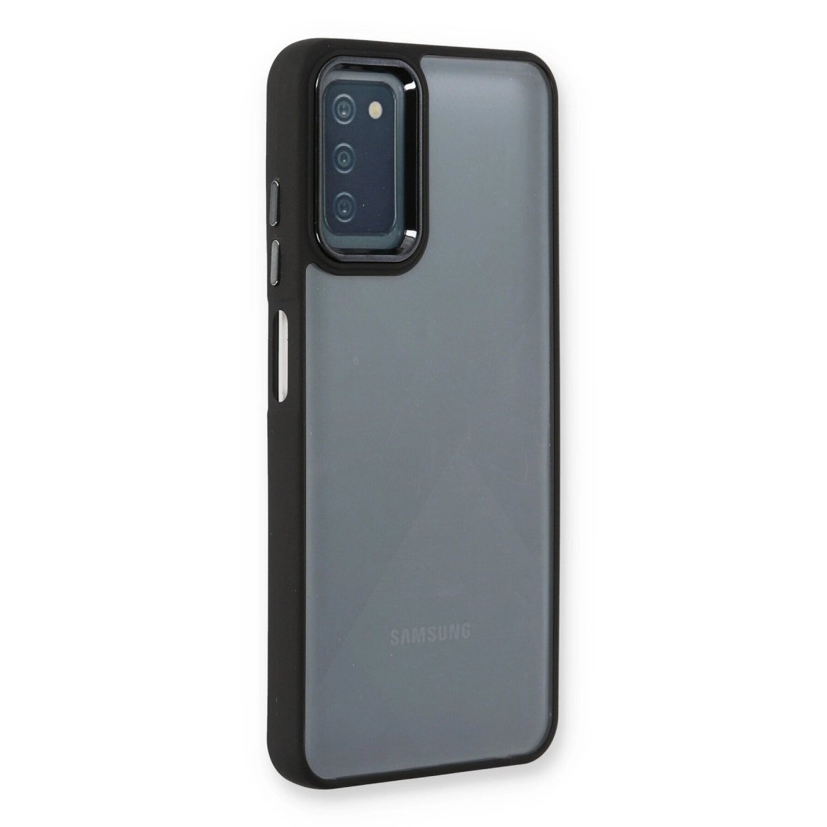 Samsung Galaxy A03s Kılıf Dora Kapak - Siyah Samsung Galaxy A03s Kılıf Dora Kapak - Siyah