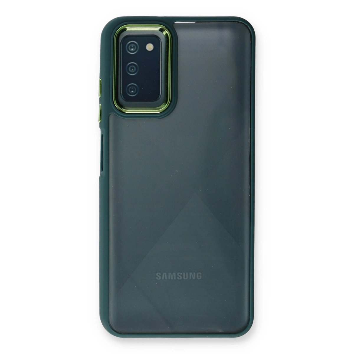Samsung Galaxy A03s Kılıf Dora Kapak - Haki Yeşil Samsung Galaxy A03s Kılıf Dora Kapak - Haki Yeşil